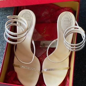 Bridal shower shoes worn once for a few hours & haven’t worn since.